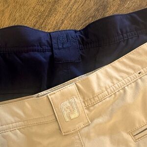Men’s Footjoy lightweight golf shorts size 36. 9” Inseam  excellent condition,